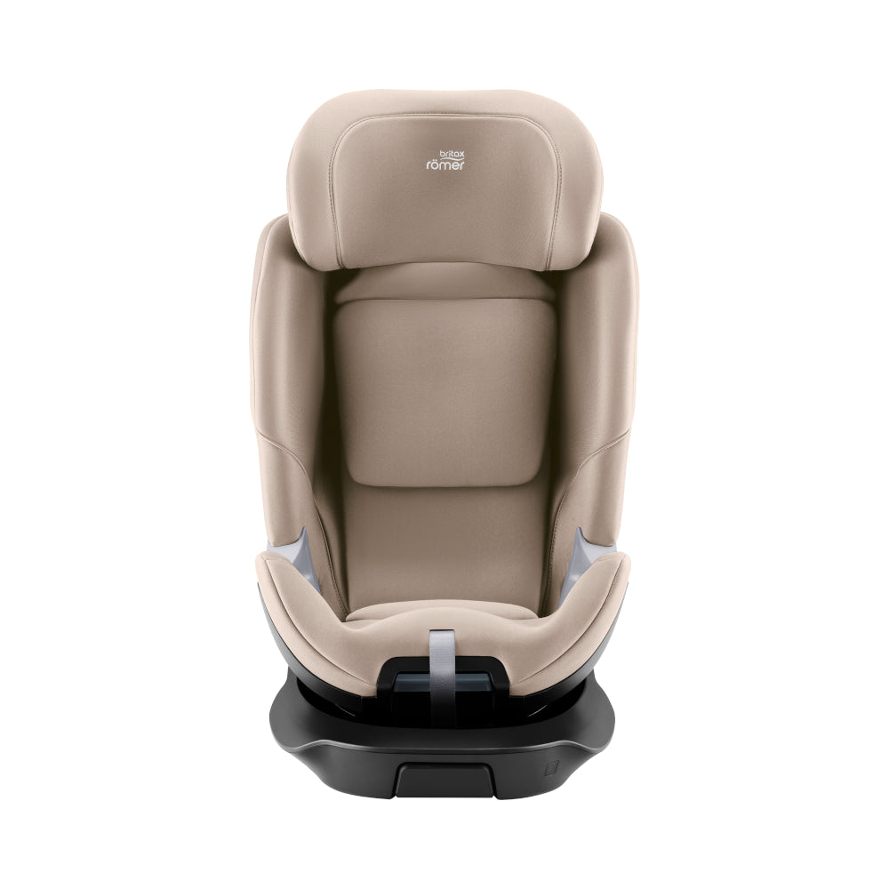 Britax-Römer Swivel ISOfix high back booster car seat in Chai beige