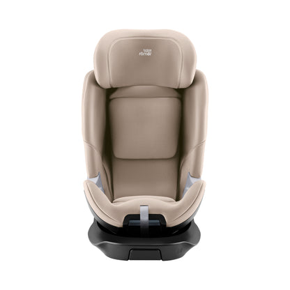 Britax-Römer Swivel ISOfix high back booster car seat in Chai beige