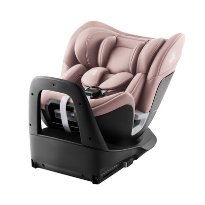 Britax-Römer Swivel ISOfix rear facing car seat in Dusty Rose