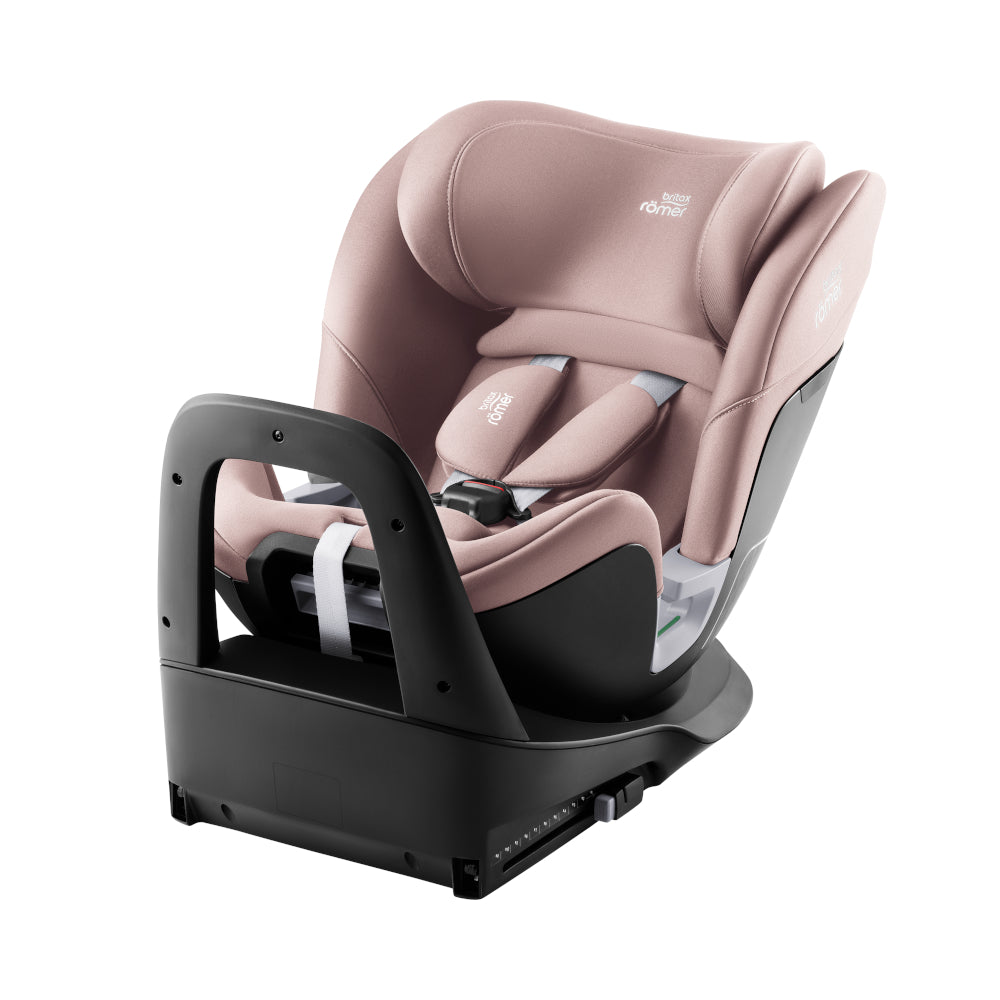 Britax-Römer Swivel ISOfix rear facing car seat in Dusty Rose