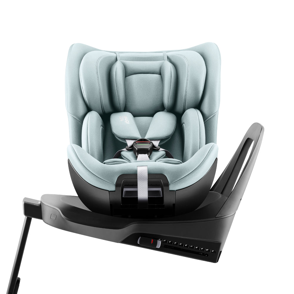 Britax-Römer Swivel ISOfix rear facing car seat in ocean blue