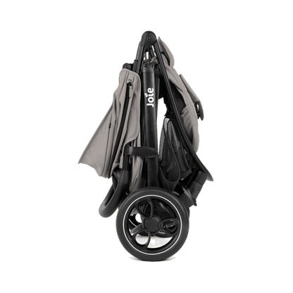 Joie Litetrax folded pushchair in pebble grey