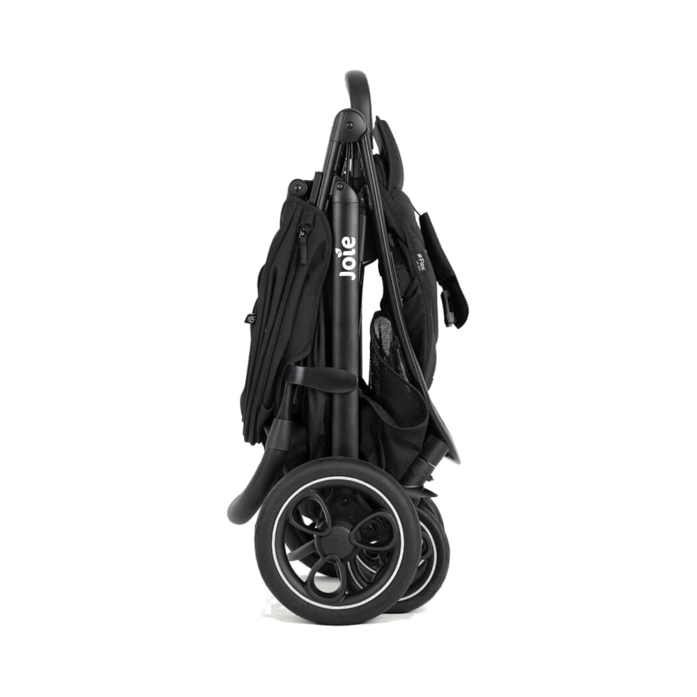 Joie Litetrax folded pushchair in shale black