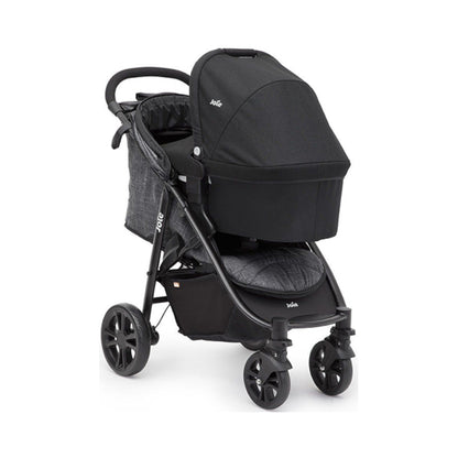 Joie Litetrax Pro stroller with Ramble XL carrycot in Shale