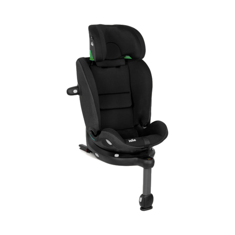 Joie i-Pivot swivel high back booster car seat in shale black