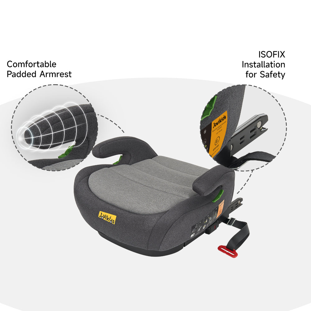 Jovikids OHHO Car Booster Cushion Black