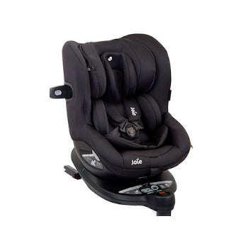 Joie i-Spin swivel ISOfix rear facing car seat in shale black